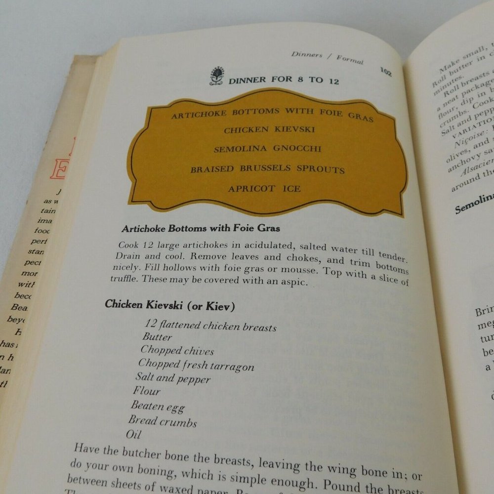 James Beard Menus Entertaining 1965 HCDJ Recipes Every Occasion Picnic Dinner - Picture 7 of 12